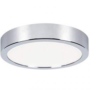 Paulmann Aviar 22cm Chrome LED Ceiling Light, Warm White (4000K)