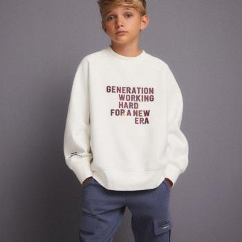 Bohemia Boomerang sudadera cuello caja deportiva infantil