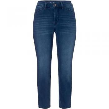 MAC Jeans Slim Fit 7/8 DREAM SUMMER WONDERLIGHT DENIM dunkelblau | 38/L26