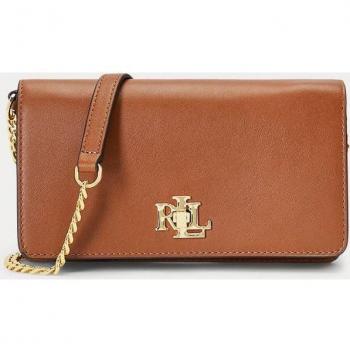 Bolso bandolera mini de piel con solapa de Lauren Ralph Lauren