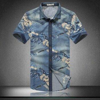 Ropa de Hombre: Camisa Casual de Talla Grande