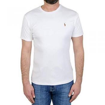 T-Shirt Polo Ralph Lauren Homme Ajusté Blanc S