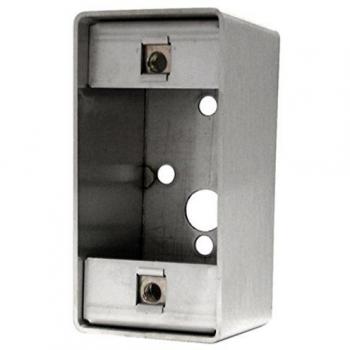 Cadre en inox CDVI pour montage en saillie de boutons poussoirs