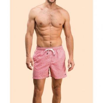 Bañador Bermudas Coral Rosado Scotta 1985