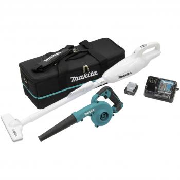 Makita 12V max Akku-Kombo-Kit mit UB100DZ und CL108FDZW, inkl. 2,0Ah Akku + Ladegerät