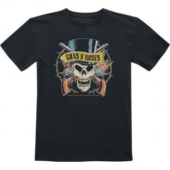Guns N’Roses Top Hat Kids T‑Shirt Nero