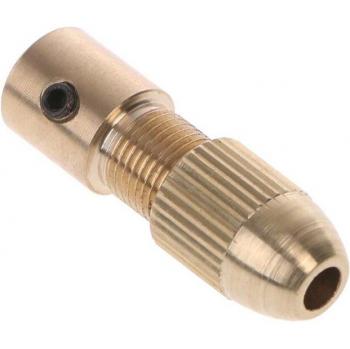 Electric Motor Shaft Mini Chuck Clamp Set (7Pcs, 0.5-3.0mm, 2/2.35/4.05/5.05mm)