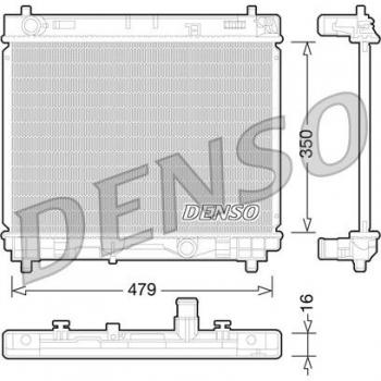 Denso DRM50059 Motore Radiator