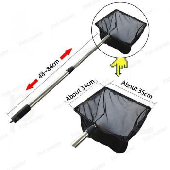 Koi Pond Leaf Skimmer with Telescopic Handle