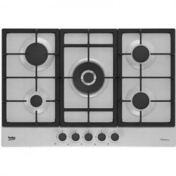 Beko HIAW75225S Piano Cottura Gas 5 Fornelli 75 cm
