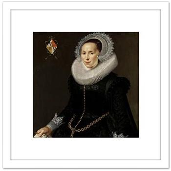 Johanna Le Maire 8x8 Pickenoy Square Wall Art with Wooden Mount