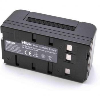 Presa di Alimentazione VHBW 400 mAh NiMH 6 V per VideoCam JVC GR‑AXM40U