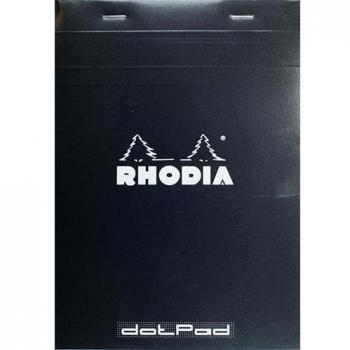 Bloc de notas Rhodia A5 perforado con puntos 80 hojas