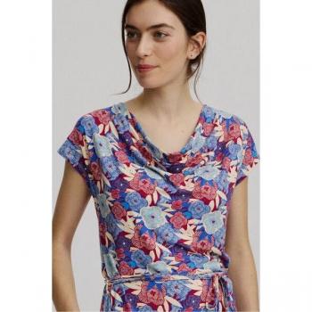 TRANQUILLO EcoVero™ Mini-Kleid – S25E150, 120g/m²