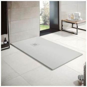 Piatto Doccia Larg. 90 cm – Resina Arena RAL‑7035