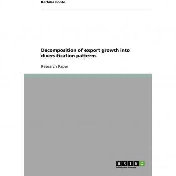 Decomposition of export growth into diversification patterns