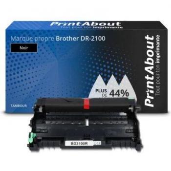 Accessoire de tambour noir PrintAbout, compatibilité DR‑2100