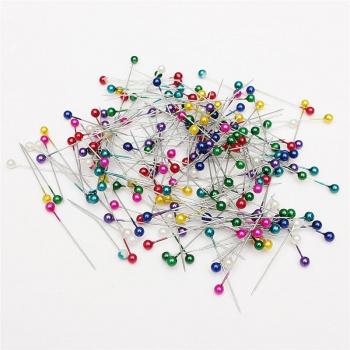 Wedding Decorating Pins 200 PCS Round Pearl Head