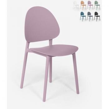 Polipropilene Viola Sedia Gladys Design Esterno