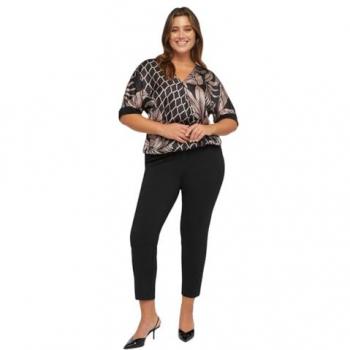 Blusa Estampado Hoja Fresca