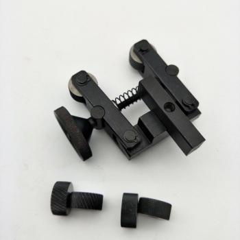 Portable Knurling Tool with Adjustable Shank