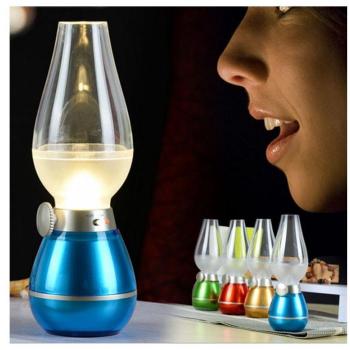 Fiamma di Lampada LED “Soffio” dimmerabile – ricaricabile – Trade Shop