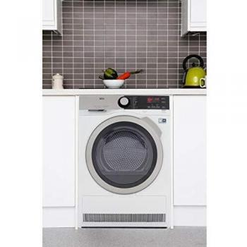 AEG 8000 Series Heat Pump Dryer, 8kg Capacity, White