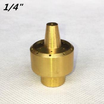 1Pcs Brass Fountain Nozzle for Pond (1/4, 1/2, 3/4, 1)