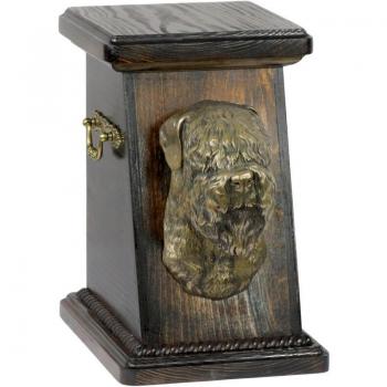 Busto Terrier Nero Russo Urna Art‑Dog