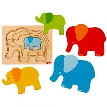 5-Layer Elephant Puzzle Kit – Single Pack