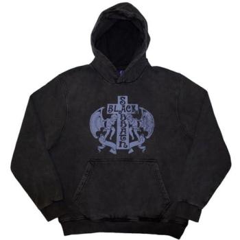 Black Sabbath Angels Large Grey Pullover Hoodie – Stone Wash