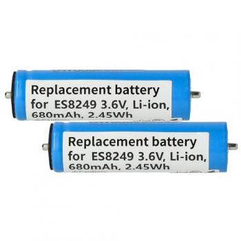 Kit 2 Batteries Li‑Ion – 3,6 V / 680 mAh – Remplacement ESLT2A/ES‑LL21