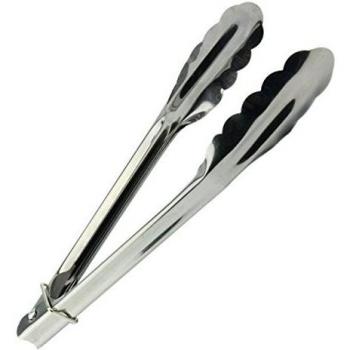 Salad and Fruit Tongs (Stainless Steel, 12)