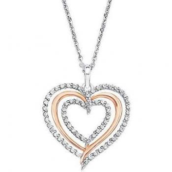 Collar de Plata 925 con Circonitas Brillantes