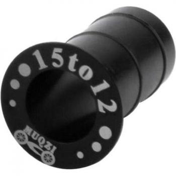 2Pcs Bicycle Hub Conversion Seat Adapter 15mm to 12mm
