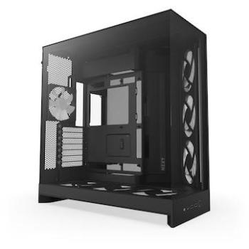 Torre NZXT H9 Flow RGB+ con Iluminación Multicolor