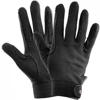 Winterreithandschuhe ELT Picot – Schwarz, 1‑Stück, S