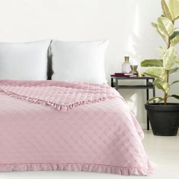 Romantische Decke mit Rüschen