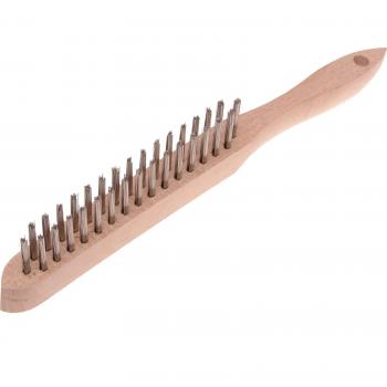 Faithfull Stainless Steel Scratch Wire Brush