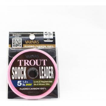 Leader di Trota Varivas 30 m 5 lb (Fluoro)