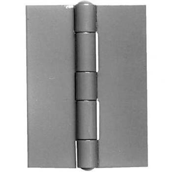 Stainless Steel 150mm Double Pressed Butt Hinges NO Holes (pr)