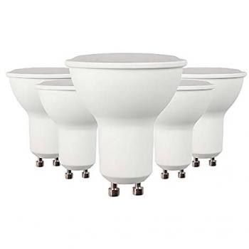 Lot de 5 Ampoules GU10 LED 6W