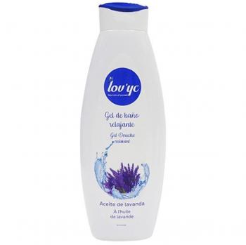 Lovyc Gel de Baño Relajante con Aceite de Lavanda 750ML