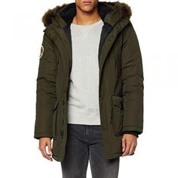 Superdry Parka Giacca Uomo Verde (Army Khaki ZC3)