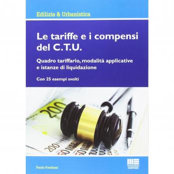 Le tariffe e i compensi del C.T.U.