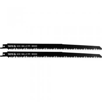 Lames de scie circulaire 300 mm 5 tpi Yato (lot de 2)