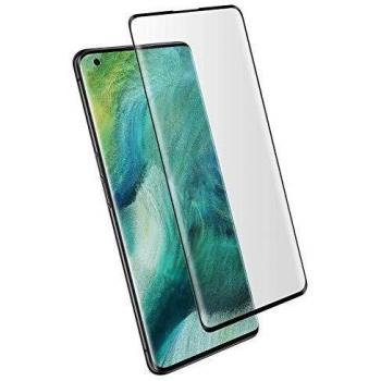 4smarts 9H Ultra‑Thin Curved Displayschutz für Oppo Find X² – Schwarzes Panzerglas, 3D Vollbild