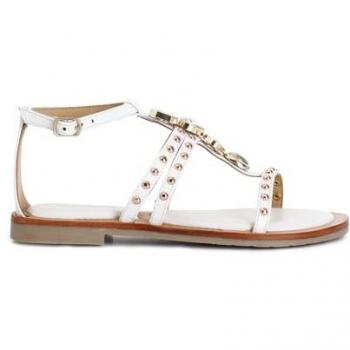 Nappa T‑Shape Sandali Café Noir