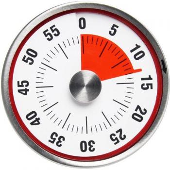 Minuteur cuisine magnétique manuel horloge avec alarme intégrée