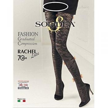 Solidea Collant Rachel 70 Lace Colore Nero Taglia 2-M